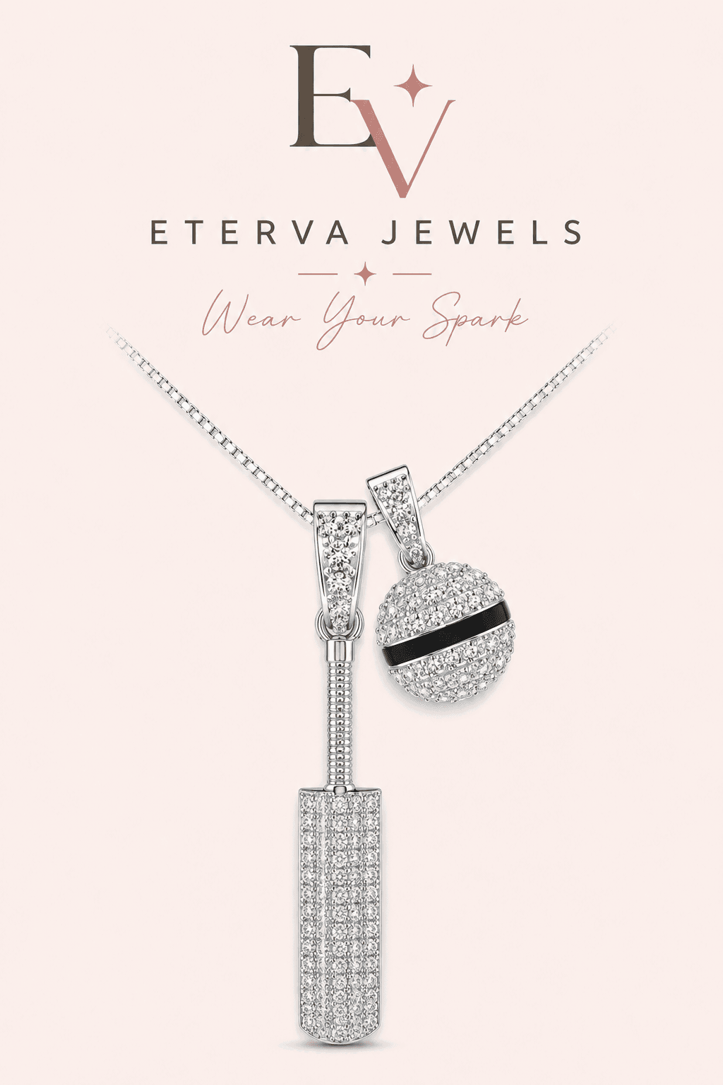 Cricket Star Pendant Set
