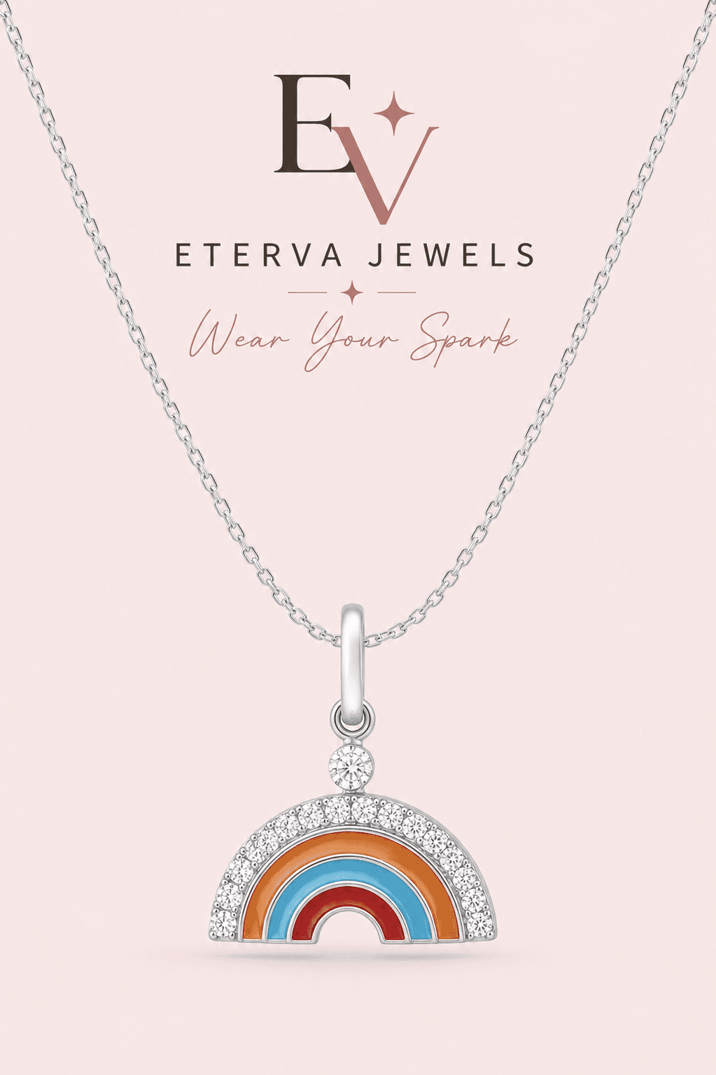 Rainbow Spark Pendant