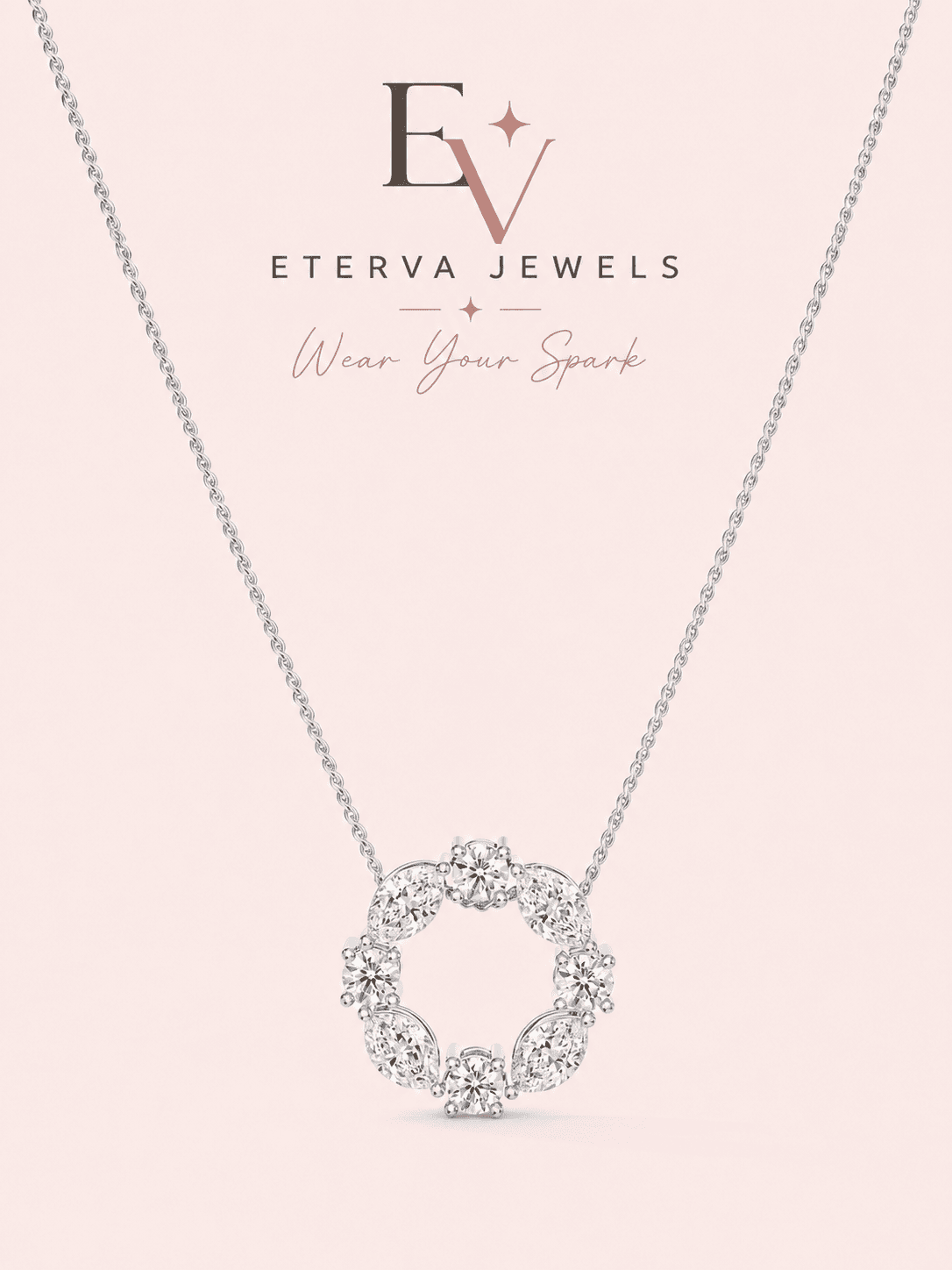 Floral Halo Pendant